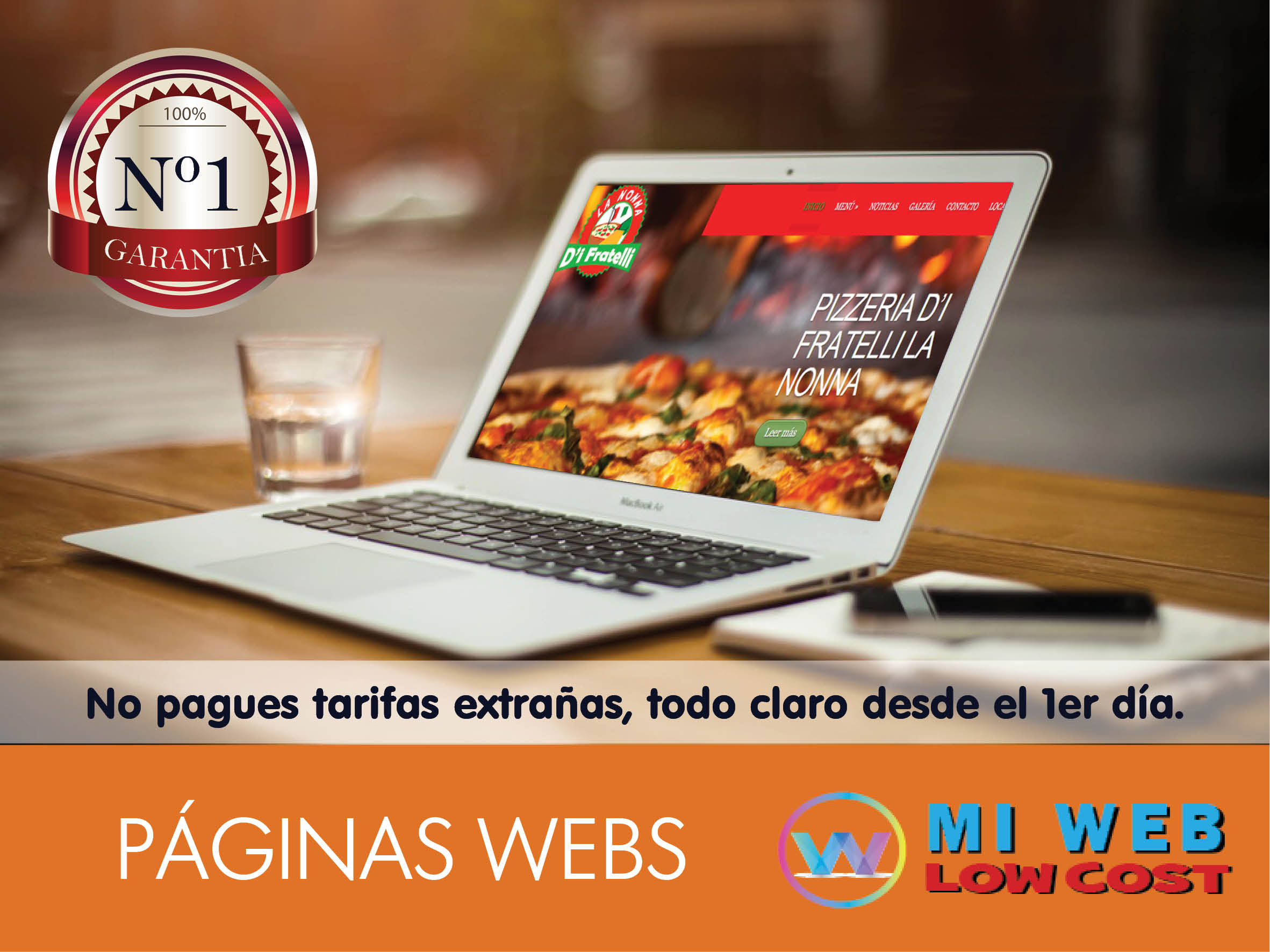 Páginas webs económicas para empresas